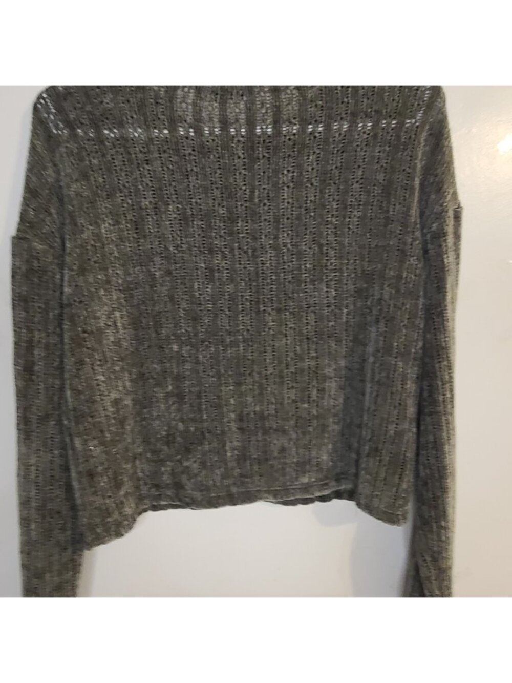 Gray Knit Top Size XS - Picture 4 of 4